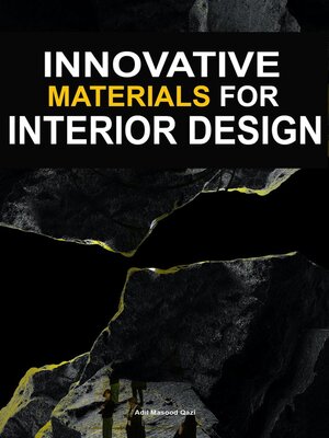 cover image of Innovative Materials For Interior Design